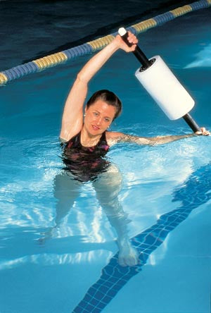 DEVICE FLOATATION KICKROLLERW/PADDED GRIP 4/CS