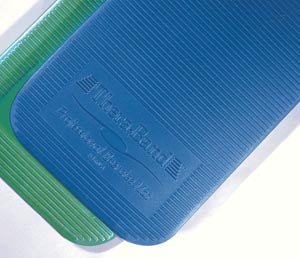 Hygenic/Thera-Band Exercise Mats  Exercise Mat, Blue, 24" x 75" x 1", Retail Package