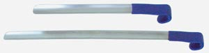 Kinsman Enterprises, Inc. Kinsman Shoehorns  , Stainless Steel, Curved, Vinyl Grip, X-Long, 18"