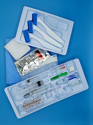 Busse Pain Management Trays  Single Shot Epidural Tray, 18G x 3½" Tuohy Epidura