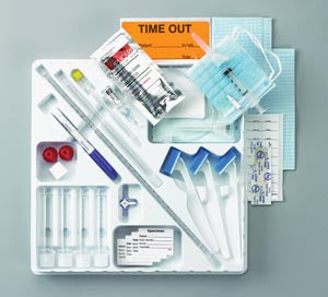 Busse Safety-Deluxe Adult Lumbar Puncture Tray  Lumbar Puncture Tray, 20G x 3½" Spinal Needle, Ste