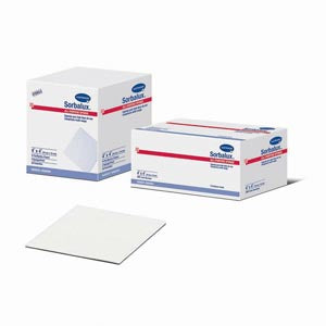 Hartmann Usa, Inc. Hartmann Usa Sorbalux All Purpose, Drain & Iv Sponges  All-Purpose, Sterile, 4" x 4", 4-Ply, 2/pk, 50 pk/