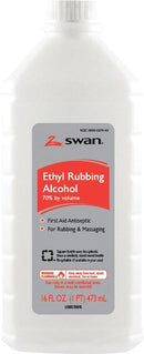 Cumberland Swan/Vi-Jon, Inc. Cumberland Swan Alcohol  Ethyl Alcohol, 70%, 16 oz, 12/cs (132 cs/plt) (876