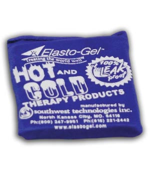 Southwest Elasto-Gel All Purpose Therapy Wraps  Hot/ Cold Pack, 3" x 3", 25/cs