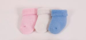 Albahealth, Llc Alba Newborn Bootie  Bootie, Newborn, Pink, 48/cs