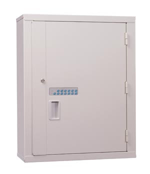 Lakeside Manufacturing, Inc. Lakeside Narcotic Cabinets  High Security Cabinet, Electronic Lock, 1 Fixed Sh