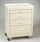 Lakeside Manufacturing, Inc. Lakeside Super Saver Carts  Cart, 4 Drawer, Standard, Drawer Configuration: (1