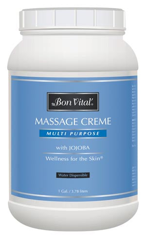 Hygenic/Performance Health Bon Vital Multi-Purpose Massage CrãˆMe  Multi-Purpose Massage Creme, 1 Gallon Jar, 4/cs