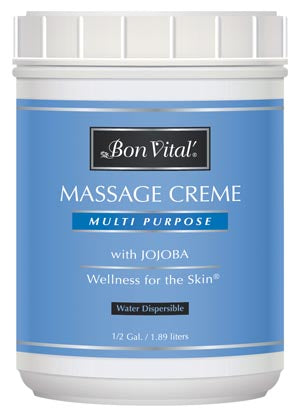 Hygenic/Performance Health Bon Vital Multi-Purpose Massage CrãˆMe  Multi-Purpose Massage Creme, 0.5 Gallon Jar, 6/cs