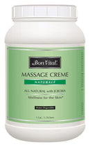 Hygenic/Performance Health Bon Vital Naturale' Massage Products  Naturale' Massage Creme, 1 Gallon Jar, 4/cs (48 cs