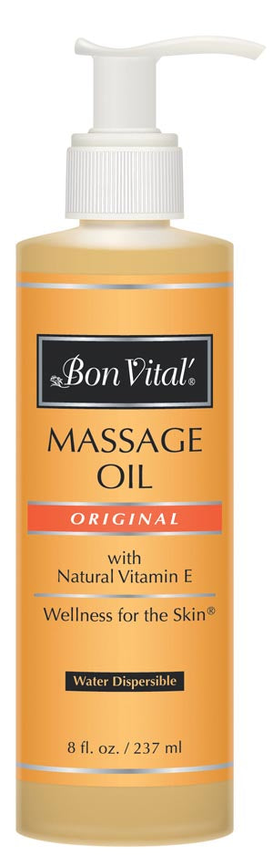 Hygenic/Performance Health Bon Vital Original Massage Oil  Original Massage Oil, 8 oz Bottle with Pump, 12/cs