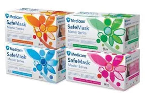 MASK PROCEDURE EARLOOP MASTERAUGUSTA SKY 50/BX 10BX/CS
