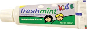 TOOTHPASTE .85OZ KIDS FLUORIDEFREE BBGUM 36/BX 4BX/CS
