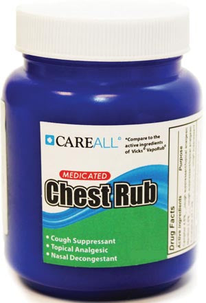 RUB MEDICATED CHEST 3.53OZ JAR24/CS