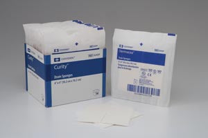 Cardinal Health Curity Drain & Iv Sponges  Drain Sponge, 4" x 4", Sterile 2s, 6-Ply, 50/tray,