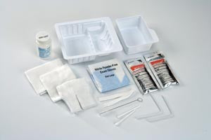 Cardinal Health Tracheostomy Care Trays  Standard Trach Care Tray, Removable Basin, Include