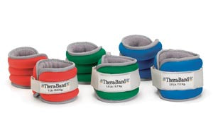 Hygenic/Thera-Band Comfort Fit Ankle & Wrist Weight Sets  Ankle & Wrist Weight Set, Green, 3 lb Pair (1.5 lb