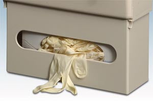 Plasti Wall Mounted Sharps Disposal System  Accessories-Glove-Box-2-cs