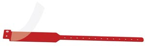 Medical Id Solutions Protective Shield Tri-Laminate Wristbands  Adult / Pediatric, Tri-Laminate, Protective Shield