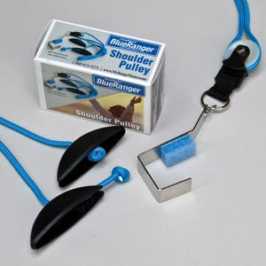 Therapeutic Blueranger Economy Shoulder Pulley  Shoulder Pulley with Metal Bracket & Self-Locking
