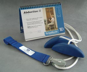 Therapeutic Rangemaster Overhead Shoulder Pulley  Shoulder Pulley with Webbing Door Strap & Molded R