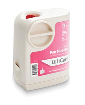 Ultimed Ulticare Ultiguard Pen Needles  Pen Needle, 12.7mm Depth, 29G x ½", 100/bx