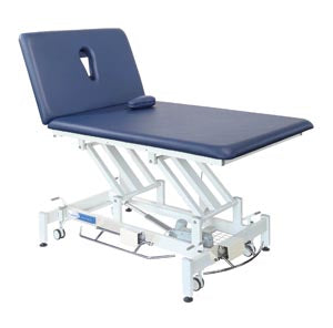 Stonehaven Nobel Balance Tables  Treatment Table, 2-Section, Pewter Gray  (091329)