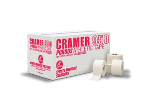 Hygenic/Performance Health 950 Athletic Trainer'S Tape  Athletic Tape, 11/2" x 15 yds, Bleached White, 32/