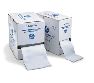 Hygenic/Performance Health Compressionette Wrap  Compressionette, 5" x 11 yds, White