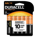 Duracell  Coppertop Alkaline Retail Battery With Duralock Power Preserve Technology  Size AA, Recloseable, 12pk, 12 pk/cs (UPC