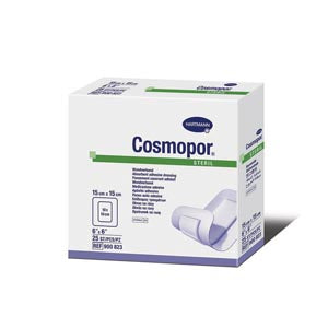 Hartmann Usa, Inc. Hartmann Usa Cosmopor Sterile Lf Adhesive Wound Dressing  Dressing, 6" x 6", Sterile, 25/bx, 8 bx/cs