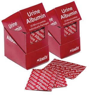 MICROCUVETTES URINE ALBUMININDIV PKGD REFRIGERATE 50/BX