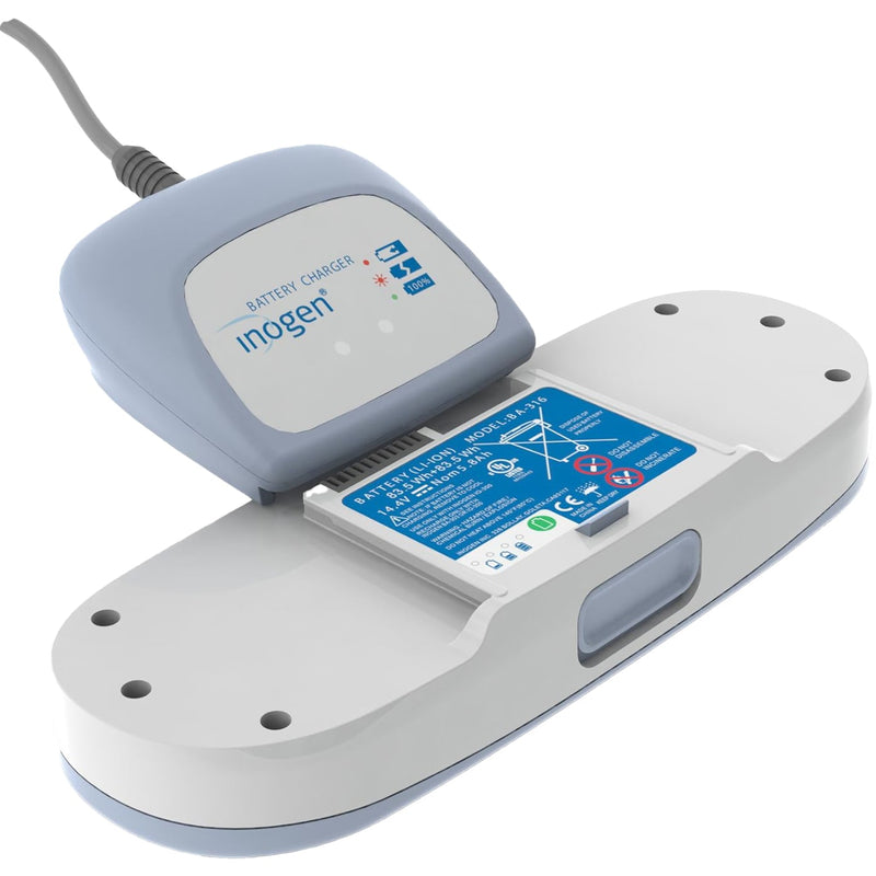 Inogen One G3 External Battery Charger with Power Supply demonstration