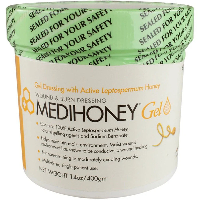 Integra MediHoney Gel Wound and Burn Dressing  14 oz Tub (Case of 6)
