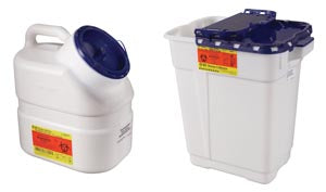 Bd Pharmaceutical Collectors  Collector, Pharmaceutical, 17 Gallon, Hinge Top, 5