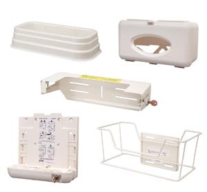 Bd Sharps Collector Accessories  Wall-Cart, 8 Qt, 6/cs