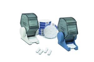 Richmond Control Roll Dispenser  IC Roll Dispenser, White, Packed with 200 Rolls