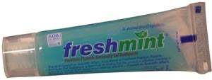 New World Imports Freshmint® Ada Approved Premium Toothpaste  Anticavity-Gel-Toothpaste-1.0-oz-ADA-Approved-144-