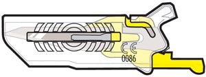 Cincinnati Surgical Company Cincinnati Swann Morton Kleen Blade Management System  Size 11, Non-Sterile, 500/bx