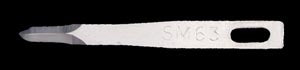 Cincinnati Surgical Company Cincinnati Miniature Surgical Blades  Morton, Size 63, Sterile, 25/bx