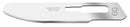 Cincinnati Surgical Company Cincinnati Swann Morton Carbon Steel Blade  02SM60B - Size 60b, Non-Sterile, 50/bx