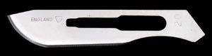 Cincinnati Surgical Company Cincinnati Stainless Steel Blades  Size 20, Sterile, 100/bx