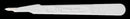 Cincinnati Surgical Company Cincinnati Stainless Steel Scalpel  Scalpel, Stainless Steel, Size 15, White Handle, D