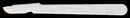 Cincinnati Surgical Company Cincinnati Stainless Steel Scalpel  Scalpel, Stainless Steel, Size 20, White Handle, D