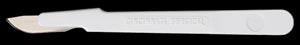 Cincinnati Surgical Company Cincinnati Stainless Steel Scalpel  Scalpel, Stainless Steel, Size 21, White Handle, D