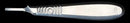 HANDLE SURGICAL SS AUTOPSYFITS BLADES 60/70 (DROP)