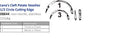 NEEDLE SUTURE CLEFT PALATE 1/2CIRCLE SZ1 12/PK (DROP)