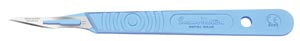 Cincinnati Surgical Company Cincinnati Swann Morton Scalpels  Scalpel, Swann Morton, Size 11, Blue Handle, Dispo