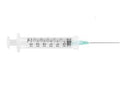 Ultimed Ulticare 3ml Safety Syringe  Safety Syringe, Detachable Needle, 3mL, 21G x 1 ½"