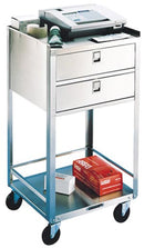 STAND 2-DRAWER 2-SHELVESSWIVEL (DROP)